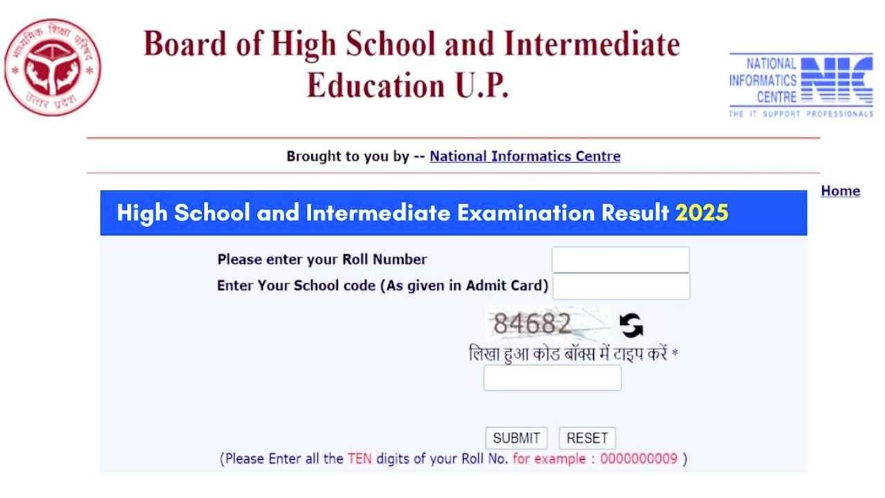 Topper List Out! UP Board Result 2025