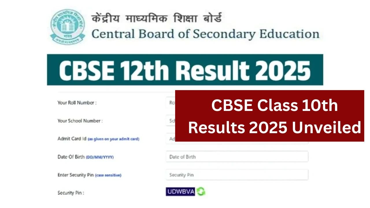 CBSE Class 10th Results 2025 Unveiled: A Milestone Moment for Millions
